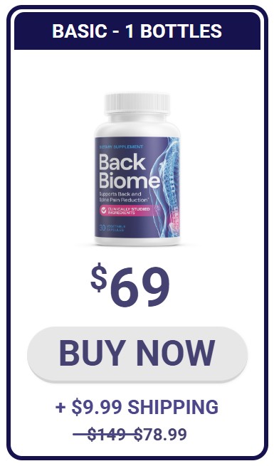 BackBiome 1-Bottle Price